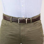 Giordano Men's Leather Belt-Multicolor