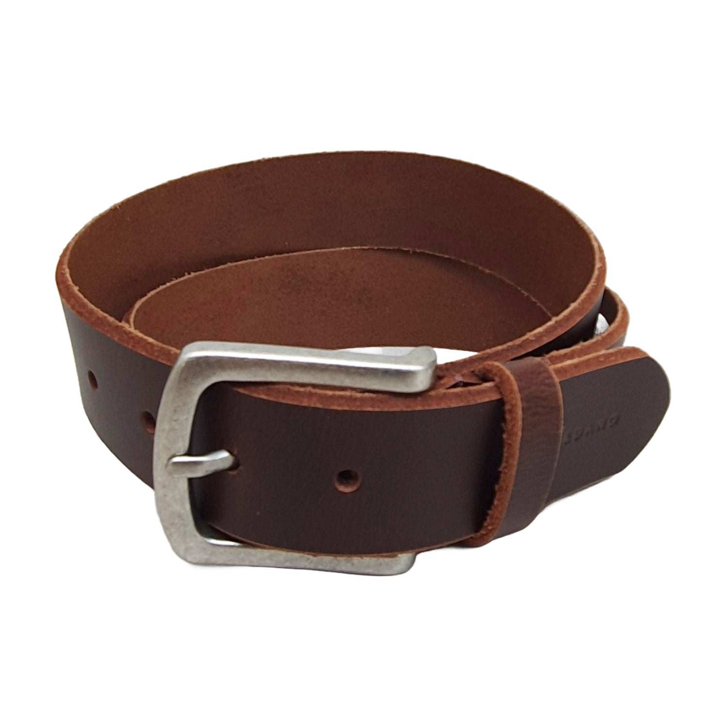 Men's Classic Leather Belt - Durable Everyday Style