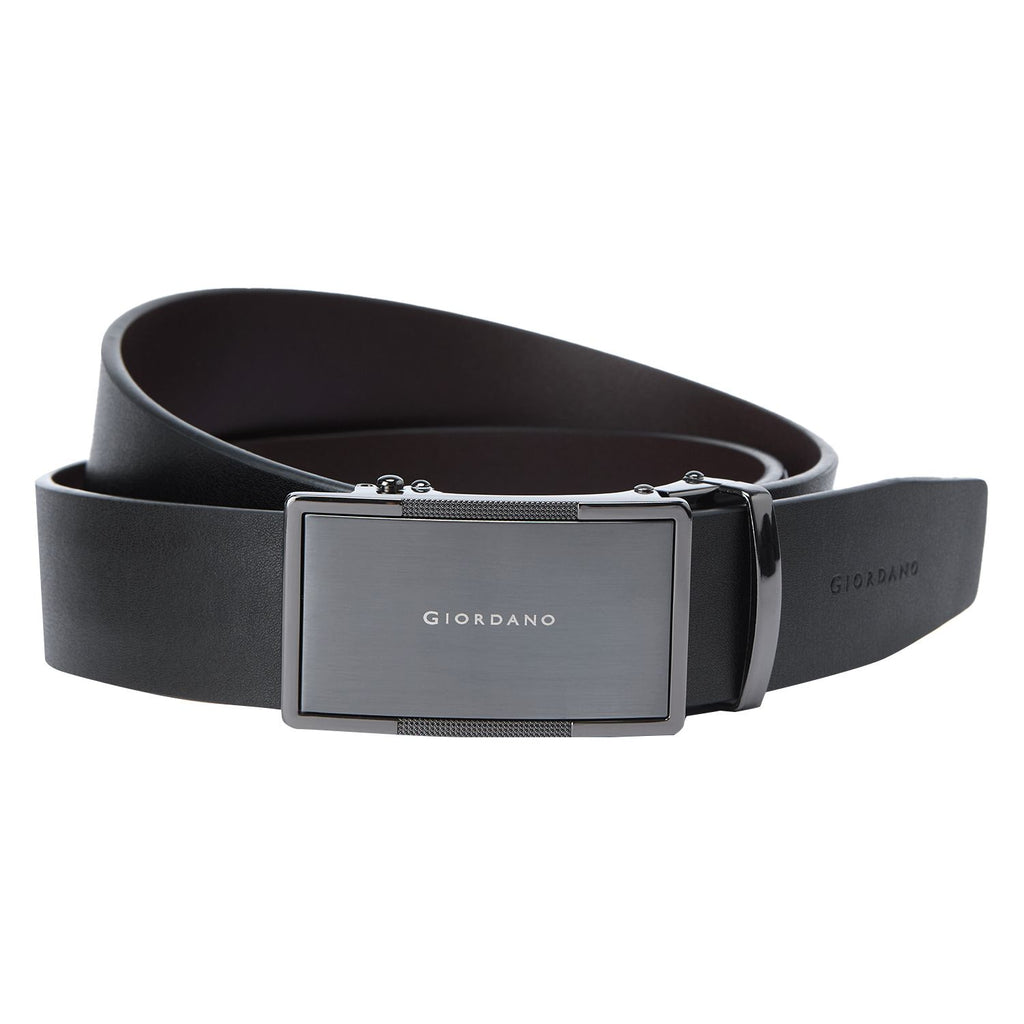 Men Leather Buckle Belt