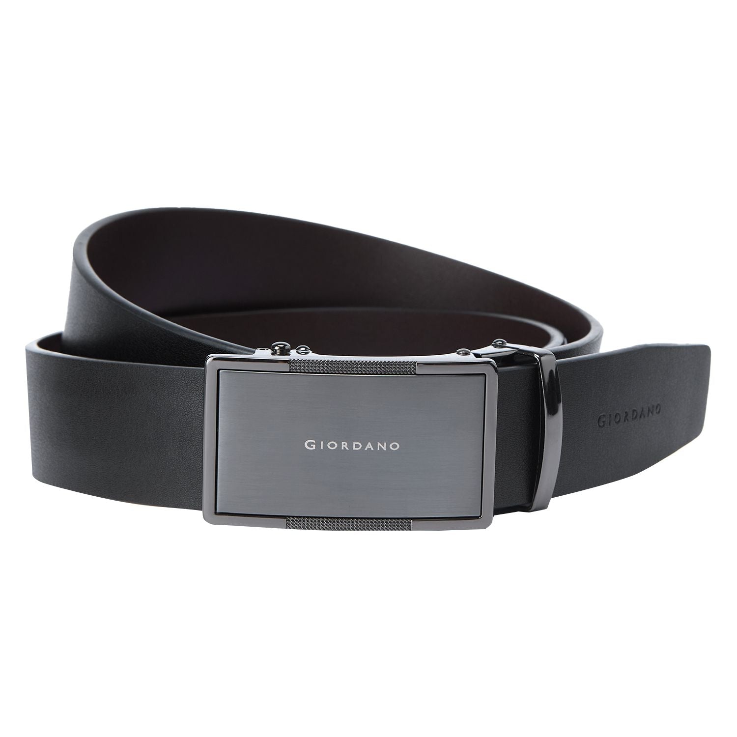 Men Leather Buckle Belt