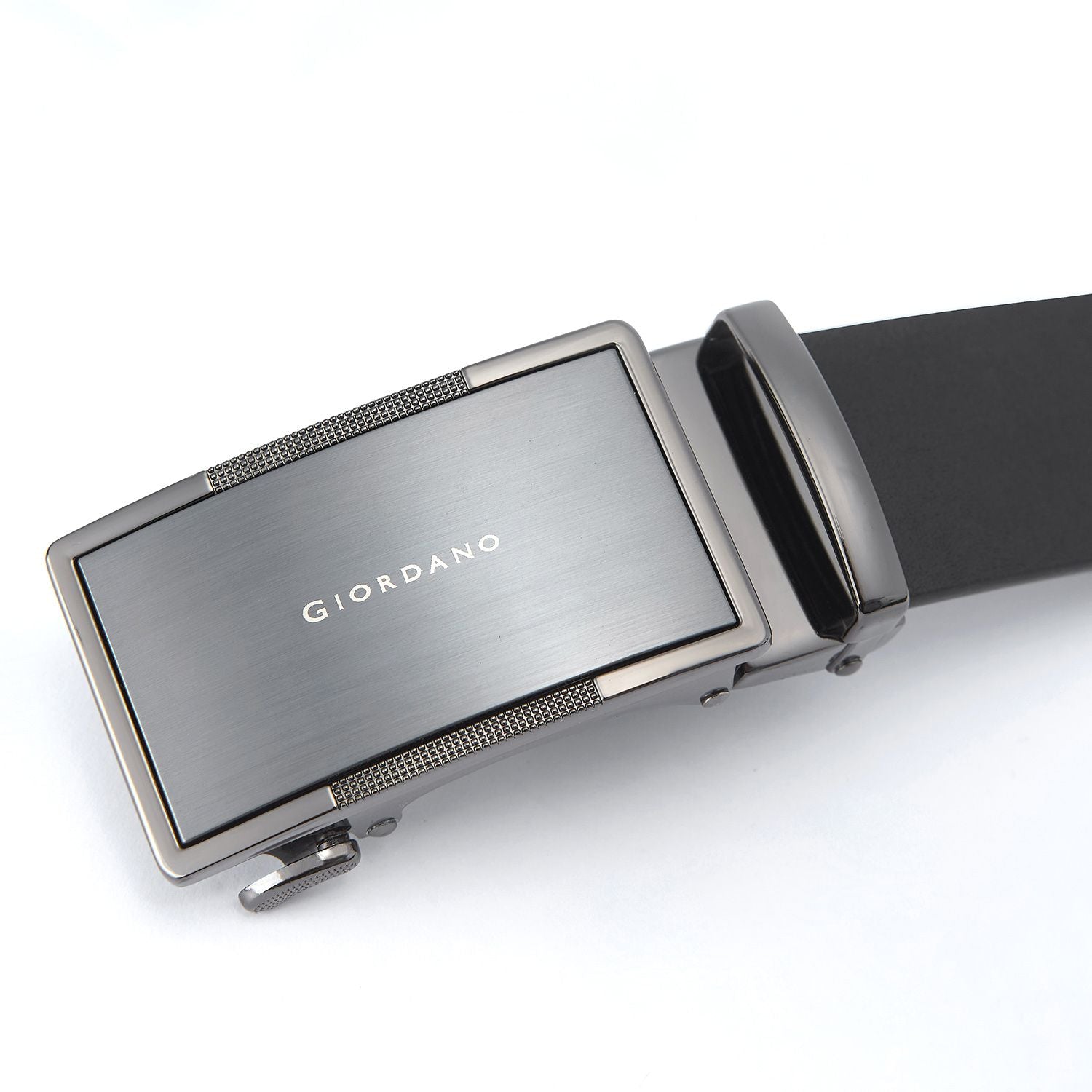 Men Leather Buckle Belt