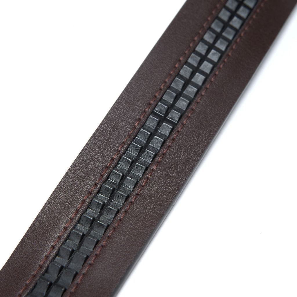 Men Leather Buckle Belt