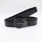 Men Leather Stylish Automatic Buckle Belt