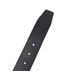 Men Leather Reversible Twist Buckle Belt