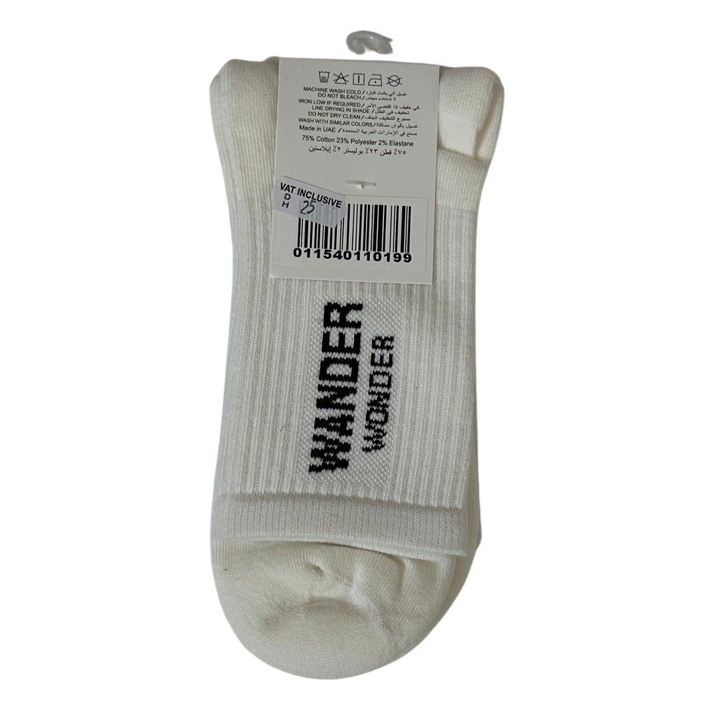 Wander Wonder Collection Longer Socks - 2 Pack, Cotton Polyester Elastane Blend