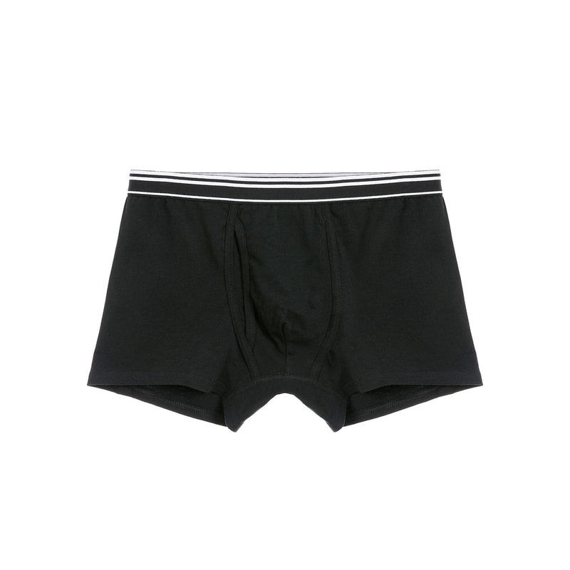 Men's Jersey Trunks - 3-Pack, Cotton Spandex, Jacquard Waistband