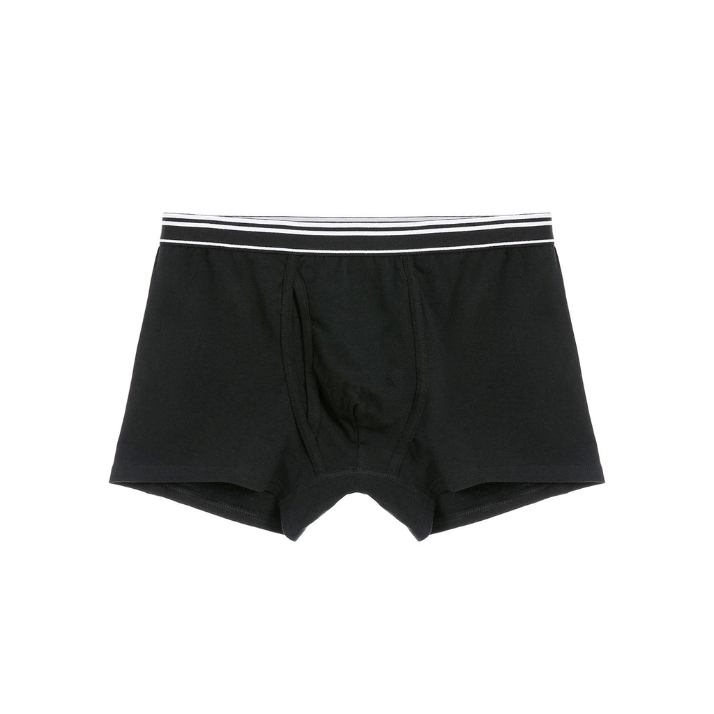Men's Jersey Trunks - 3-Pack, Cotton Spandex, Jacquard Waistband