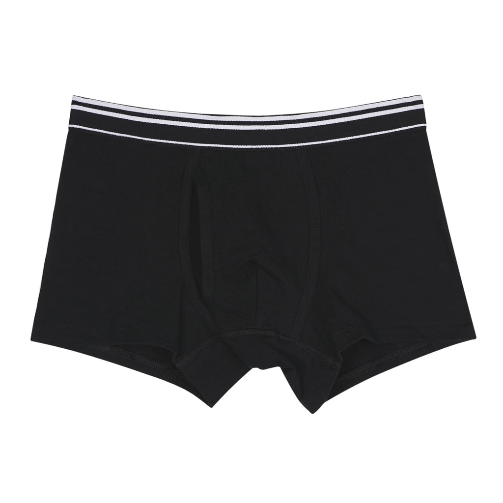 Men's Jersey Trunks - 3-Pack, Cotton Spandex, Jacquard Waistband