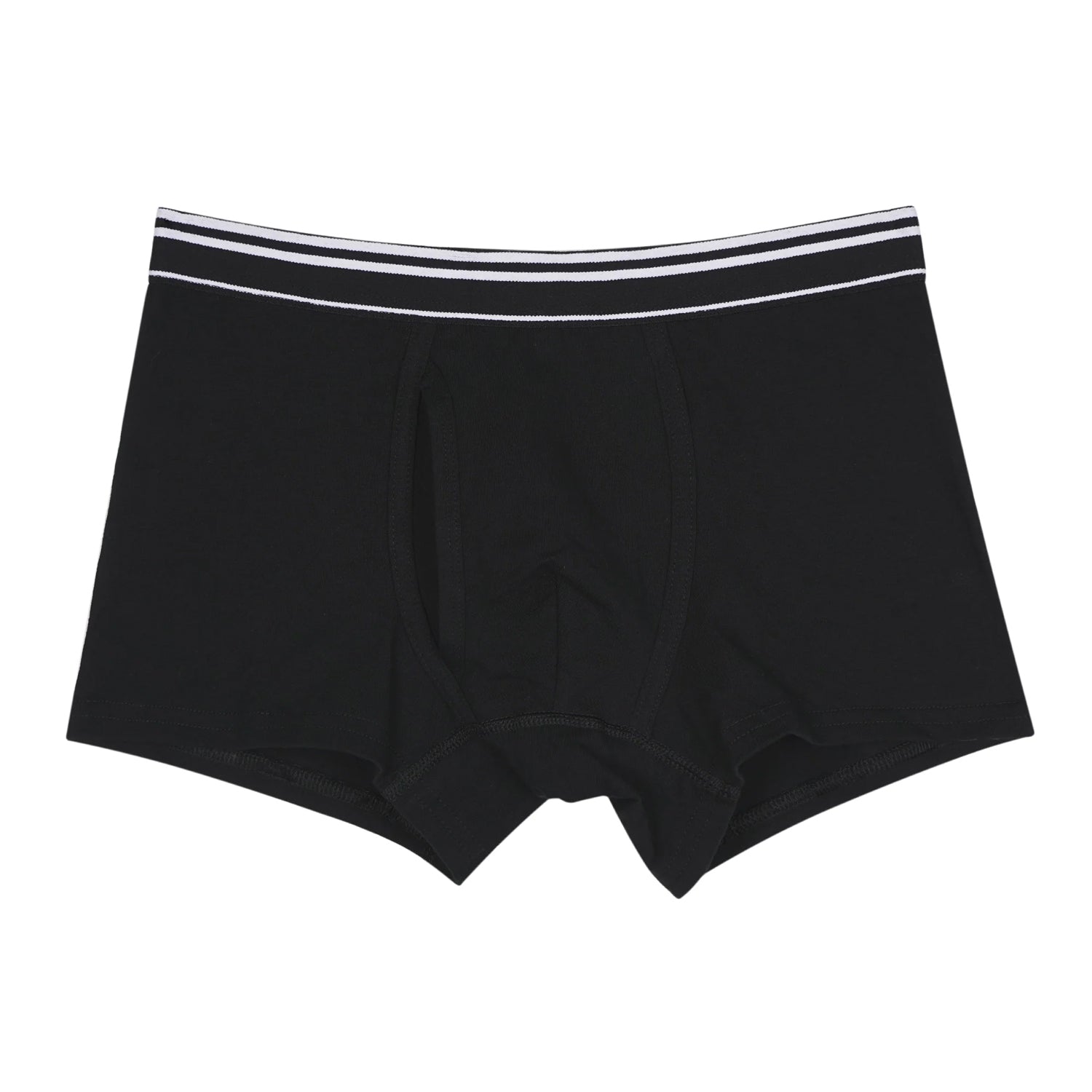 Men's Jersey Trunks - 3-Pack, Cotton Spandex, Jacquard Waistband