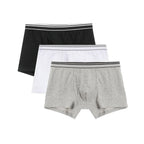 Men's Jersey Trunks - 3-Pack, Cotton Spandex, Jacquard Waistband