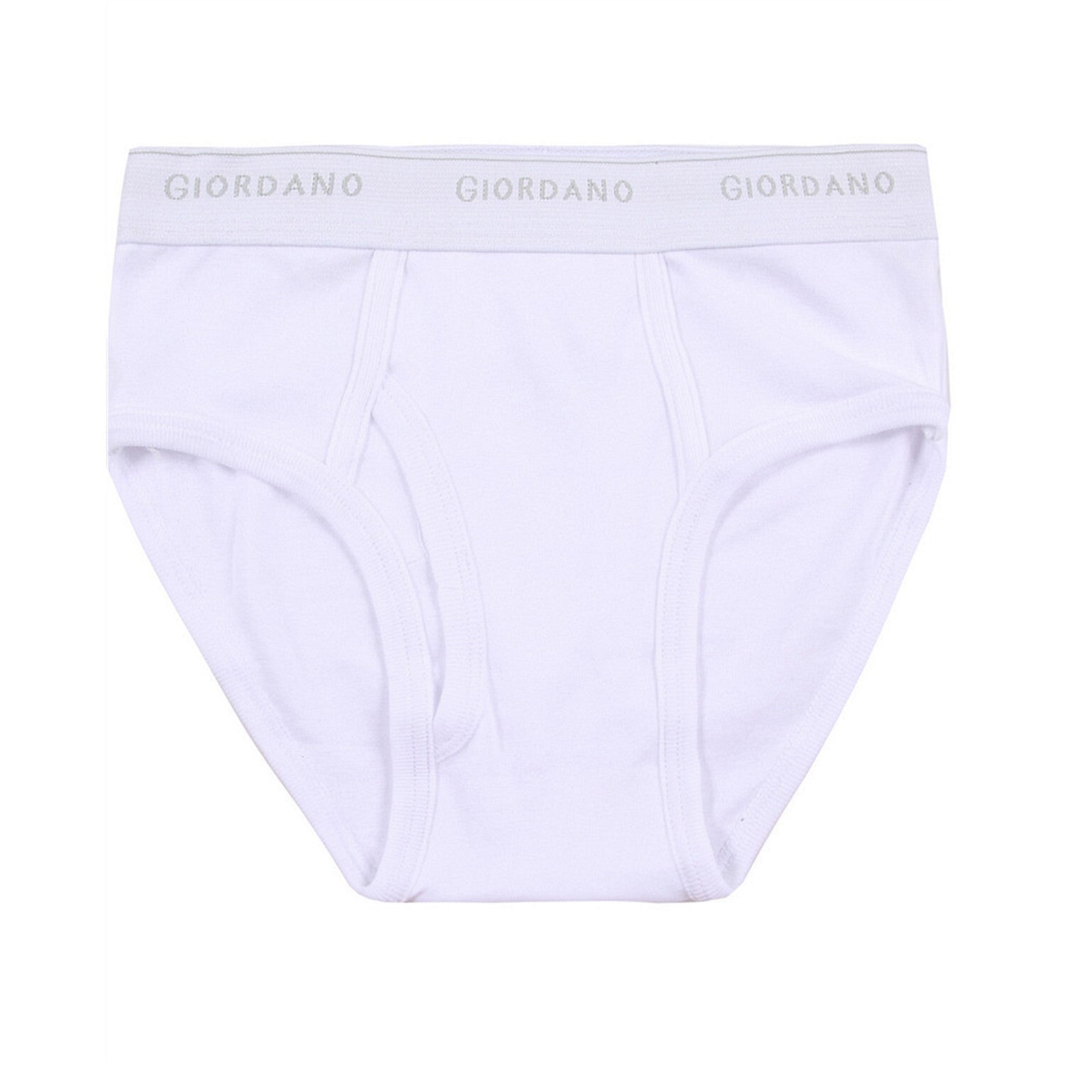 Men's Classic Rib Briefs - 6-Pack, Cotton, Jacquard Waistband