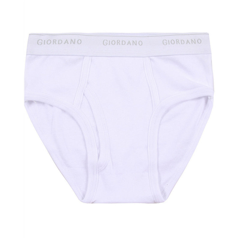Men's Classic Rib Briefs - 6-Pack, Cotton, Jacquard Waistband