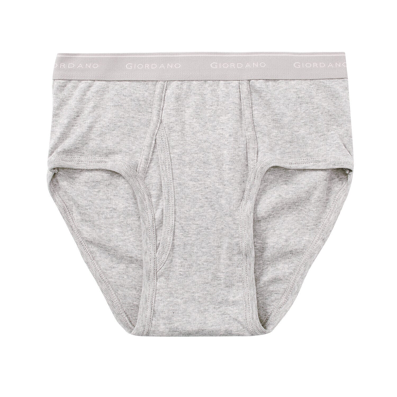 Men's Classic Rib Briefs - 6-Pack, Cotton, Jacquard Waistband