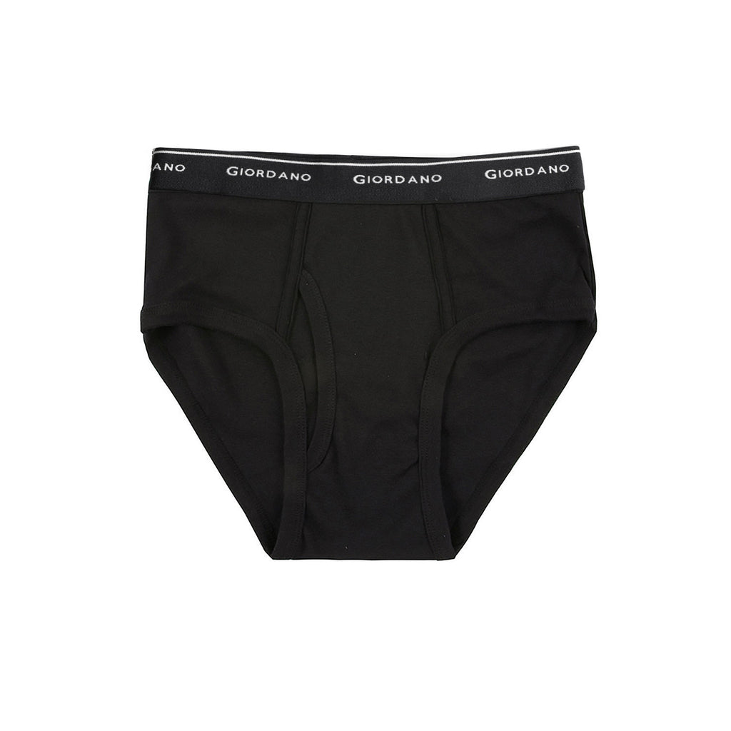 Men's Classic Rib Briefs - 6-Pack, Cotton, Jacquard Waistband