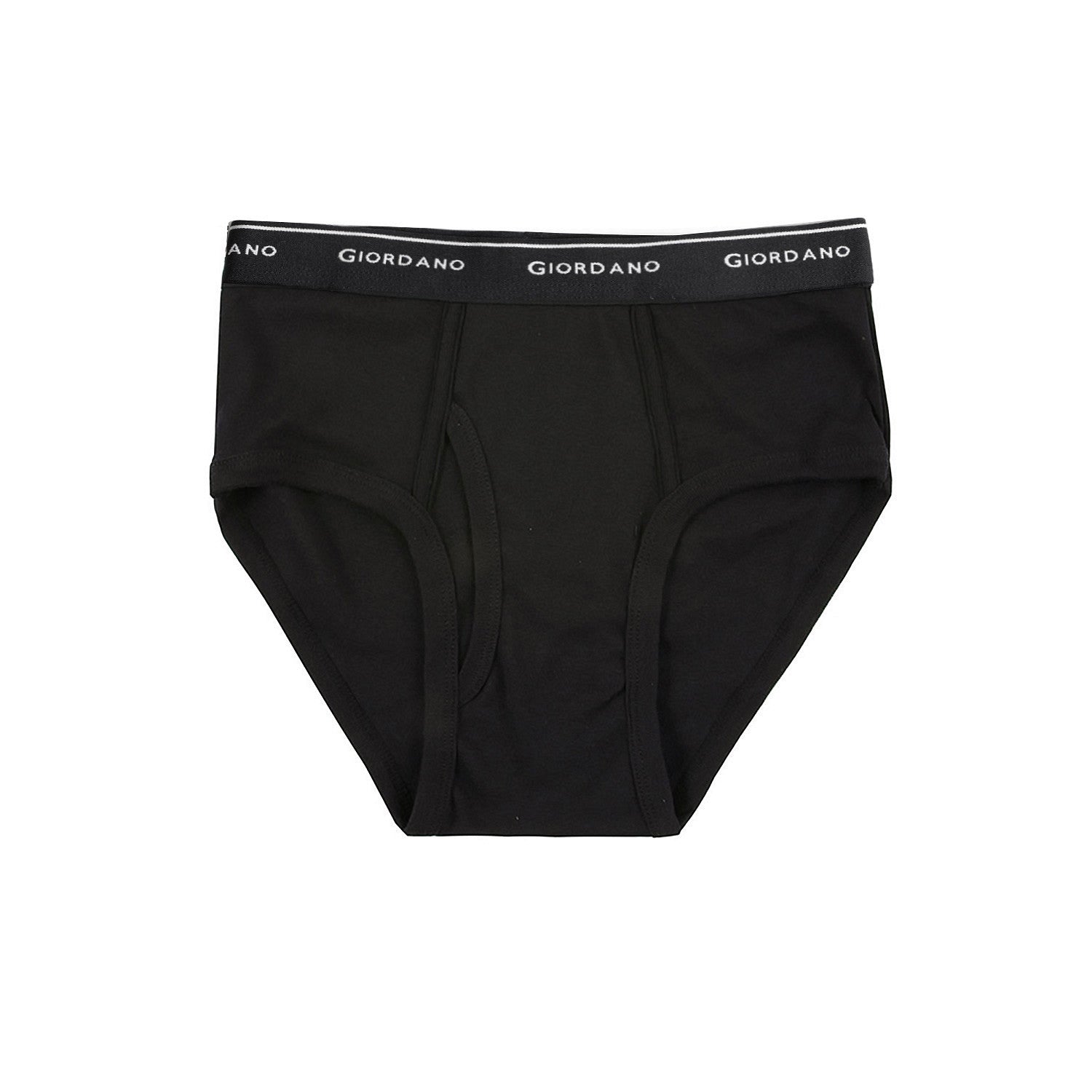 Men's Classic Rib Briefs - 6-Pack, Cotton, Jacquard Waistband
