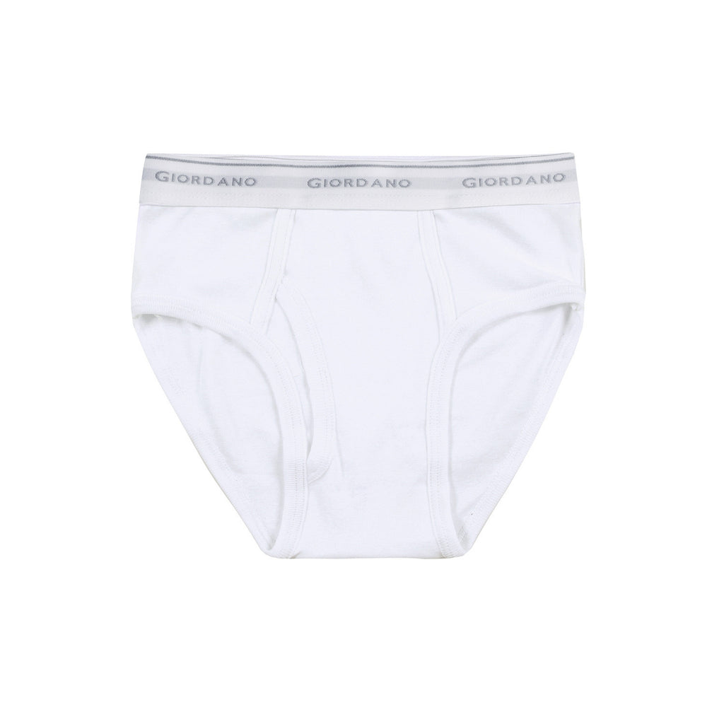 Men's Classic Rib Briefs - 6-Pack, Cotton, Jacquard Waistband
