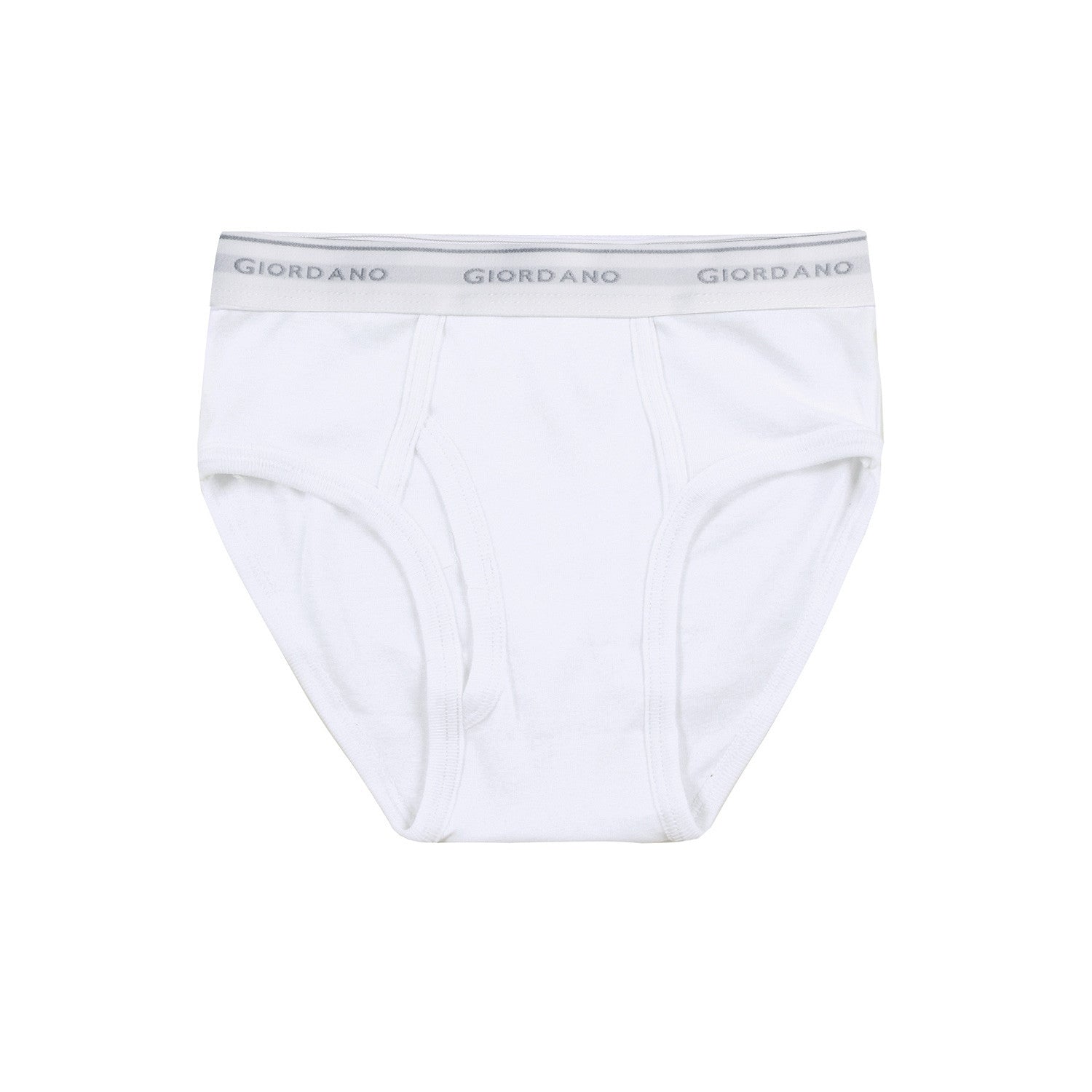 Men's Classic Rib Briefs - 6-Pack, Cotton, Jacquard Waistband