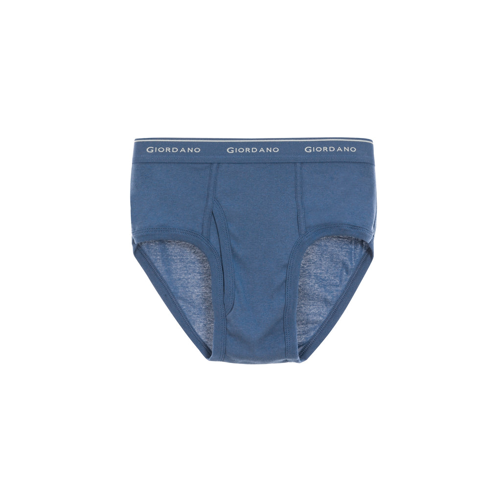 Men's Classic Rib Briefs - 6-Pack, Cotton, Jacquard Waistband