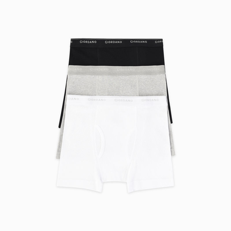 Giordano Men's Trunks (3-In-A-Pack)-Multicolor