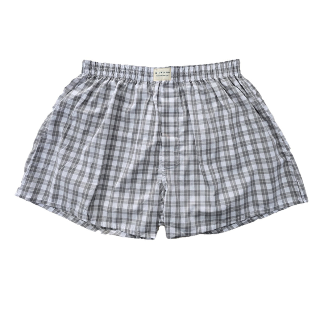 Men's Cotton Contrast Color Boxers (3Pcs/Pack)