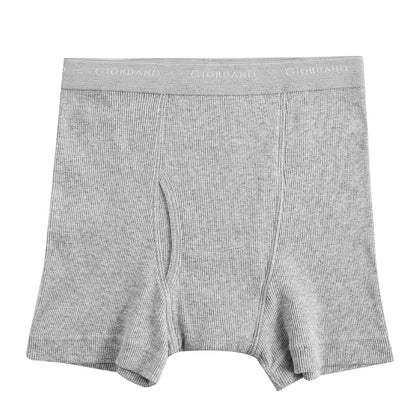 Men's Cotton Rib Regular Trunks 3-Pack