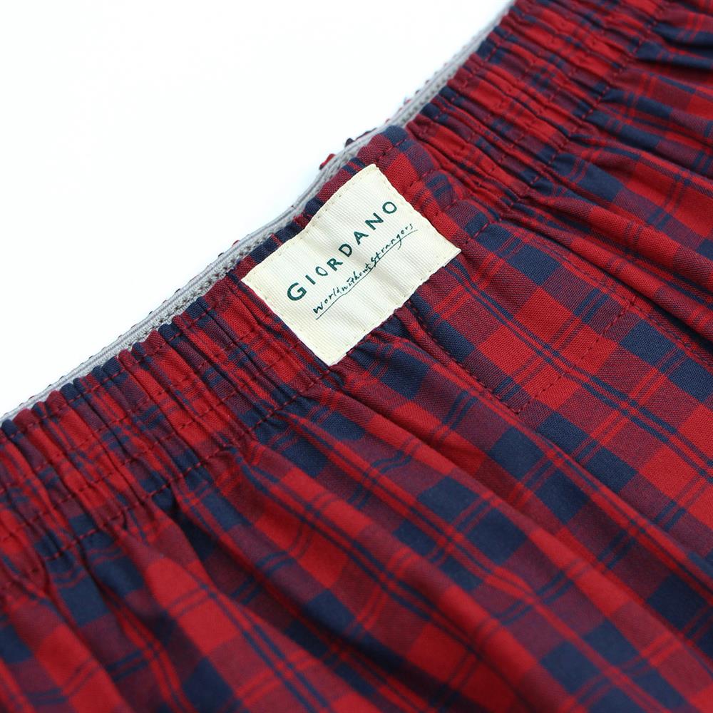 Men's Cotton Poplin Regular Fit Boxers 3Pcs Pack
