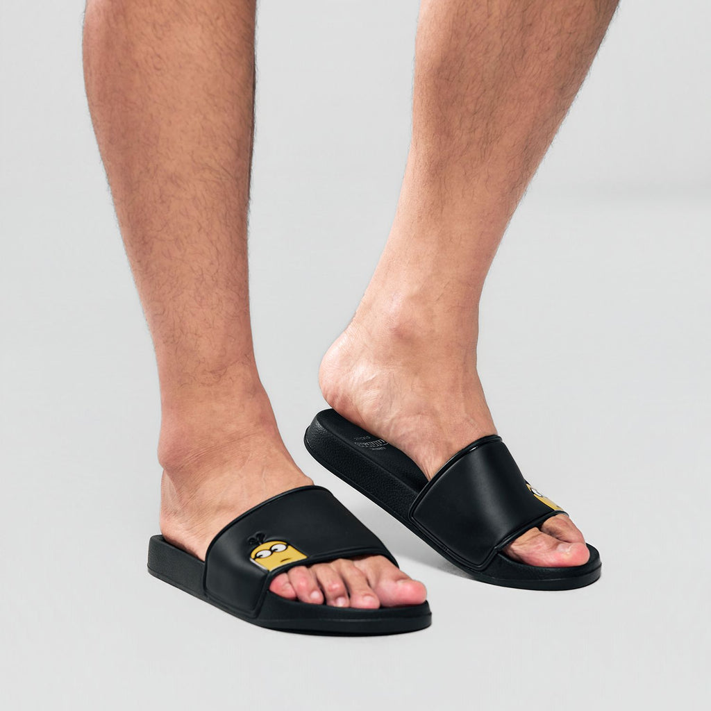 Unisex Minions PU Comfort Slide Sandals