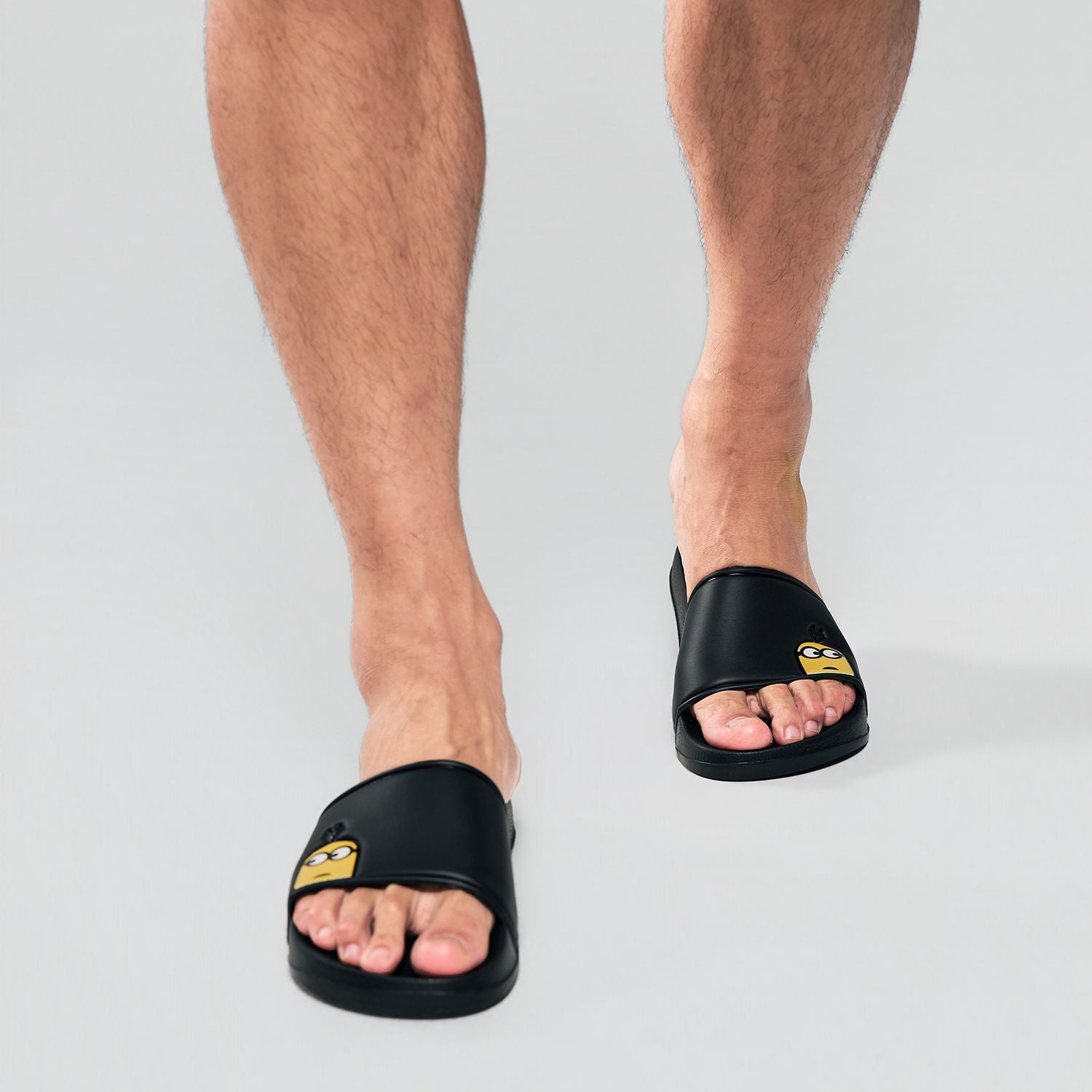 Unisex Minions PU Comfort Slide Sandals