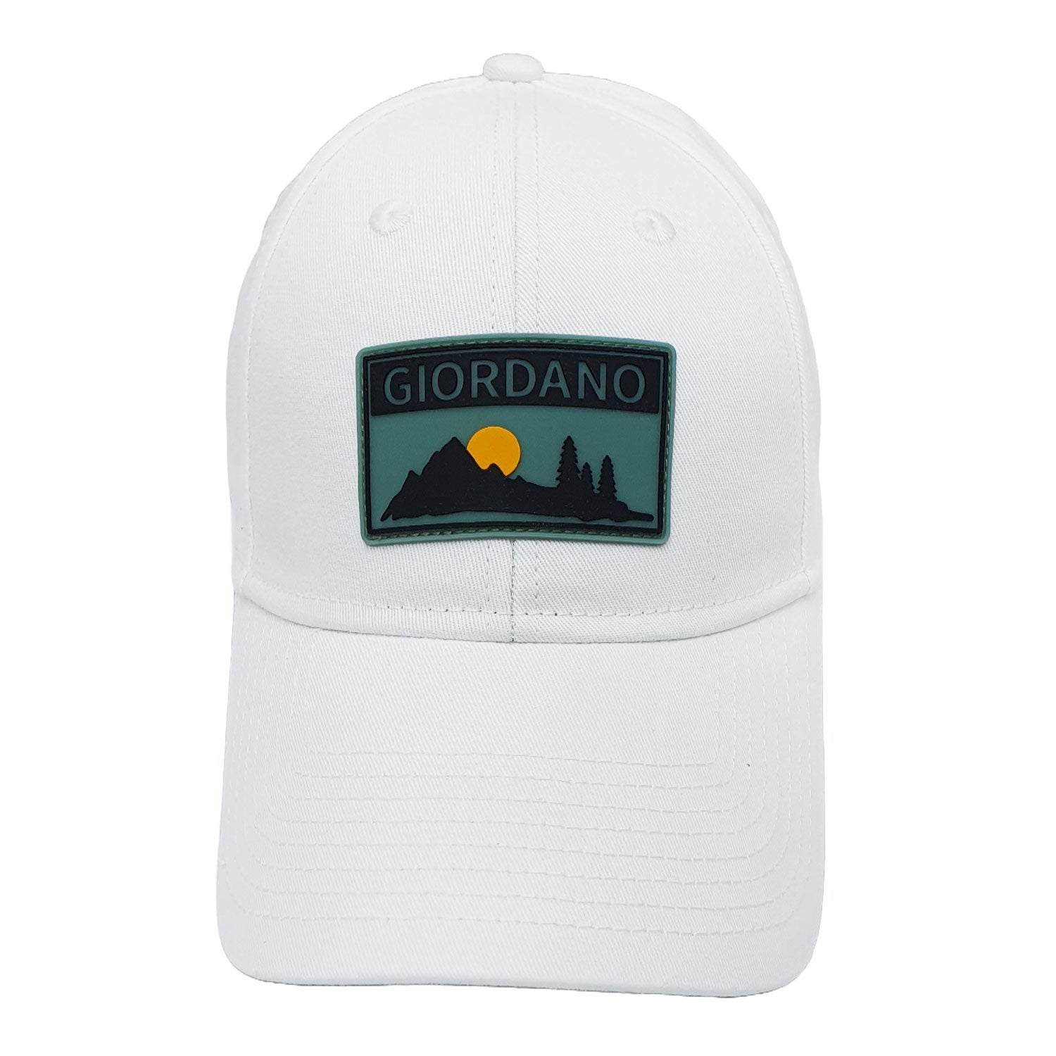 Cap With Giordano Logo And Rubber Badge