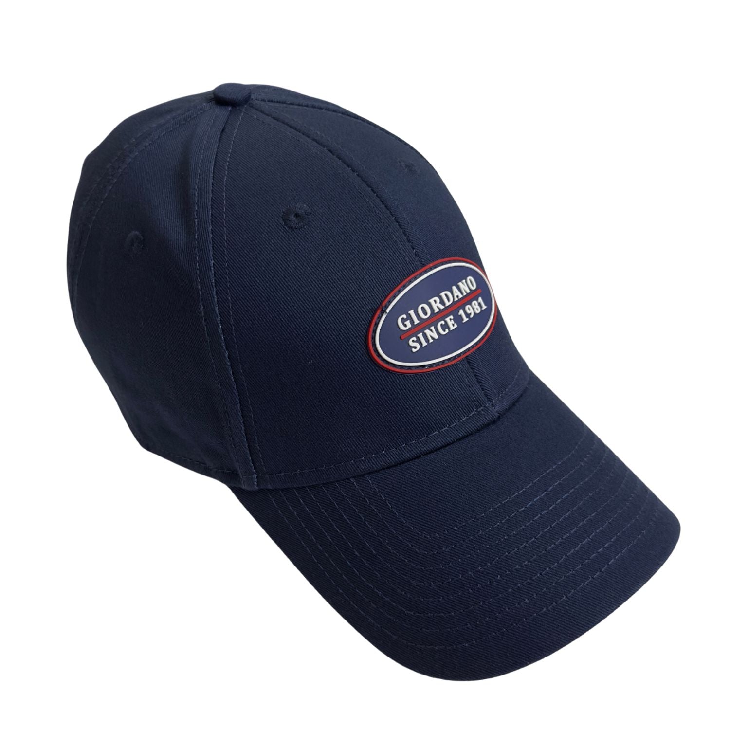 Unisex Cotton Twill Cap With Rubber Badge