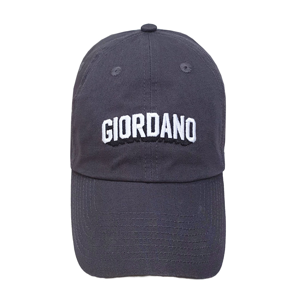 Unisex Cotton Embroidery Giordano Logo Cap