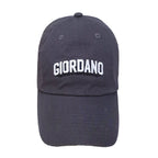 Unisex Cotton Embroidery Giordano Logo Cap