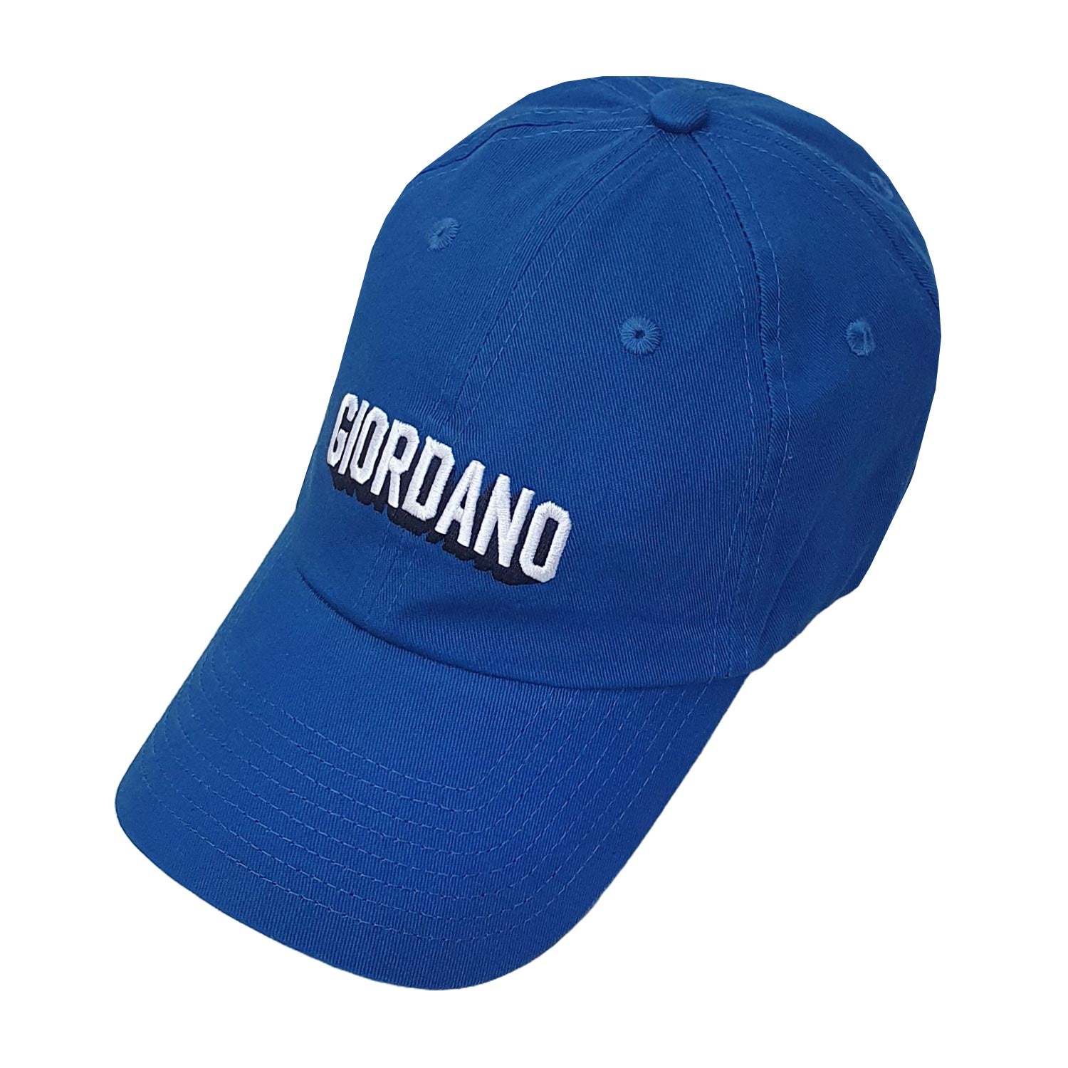 Unisex Cotton Embroidery Giordano Logo Cap