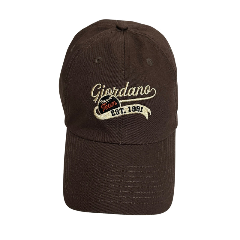 Unisex Cotton Cap With Baseball Embroidery