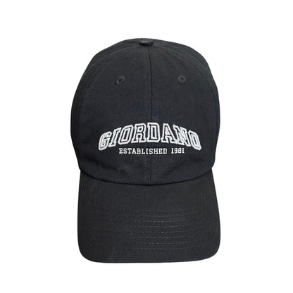 Cap With Giordano Logo With 3D Embroidery