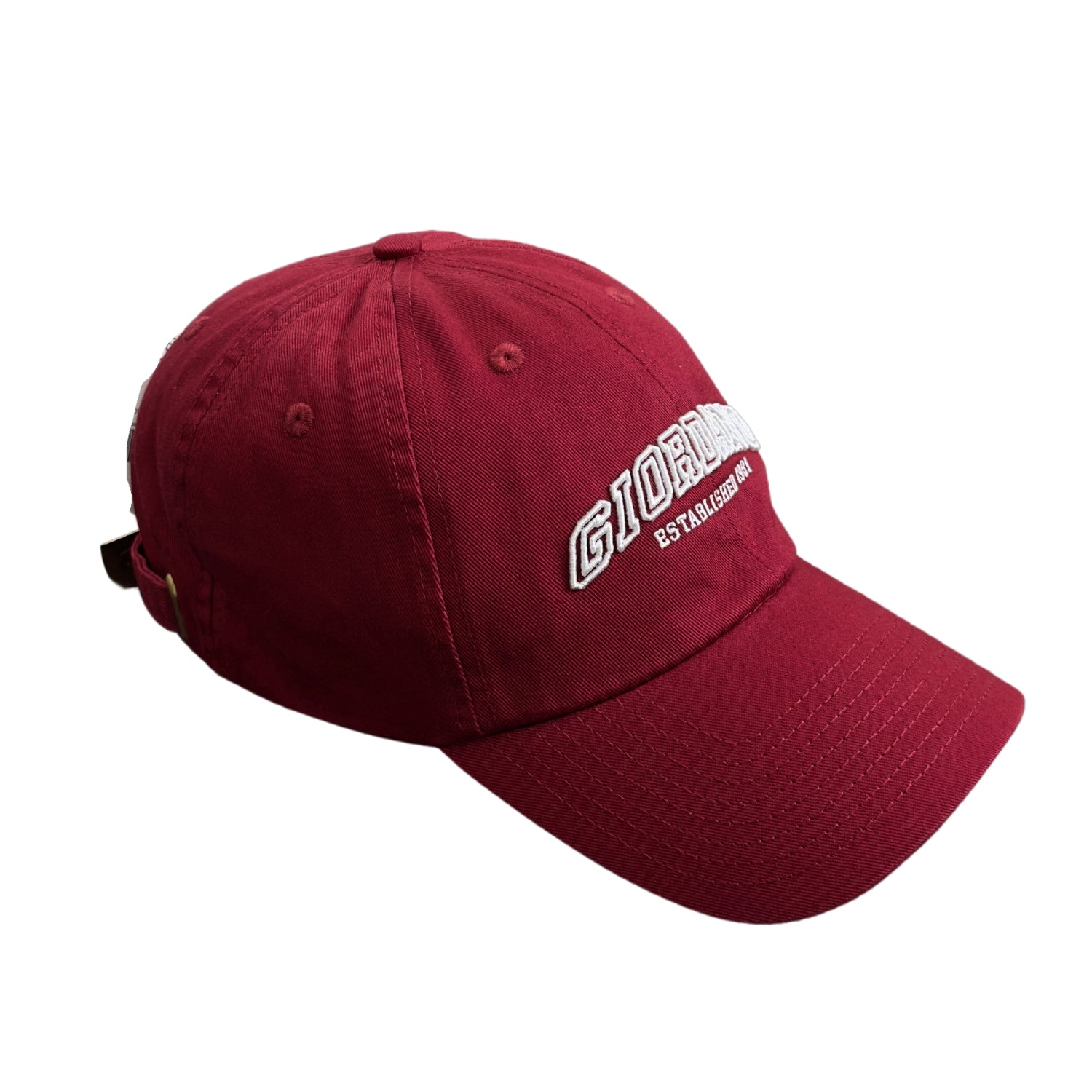 Cap With Giordano Logo With 3D Embroidery