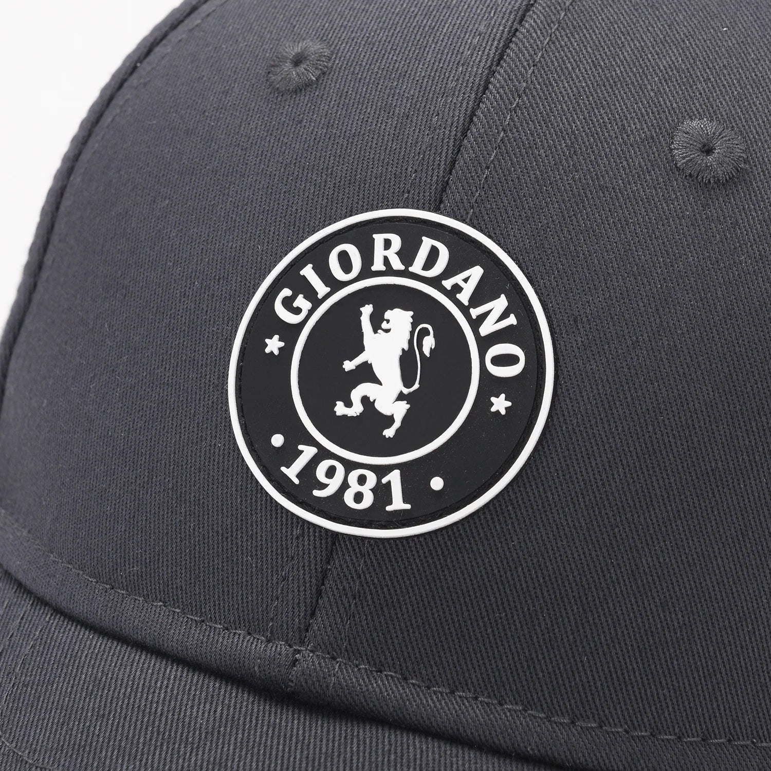 Giordano 1981 Baseball Cap - Embroidered Logo, Comfortable Fit