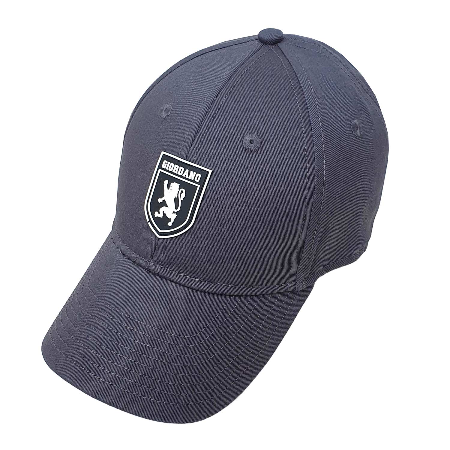 Cotton Twill Cap With Rubber Badge