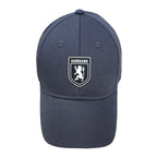 Cotton Twill Cap With Rubber Badge