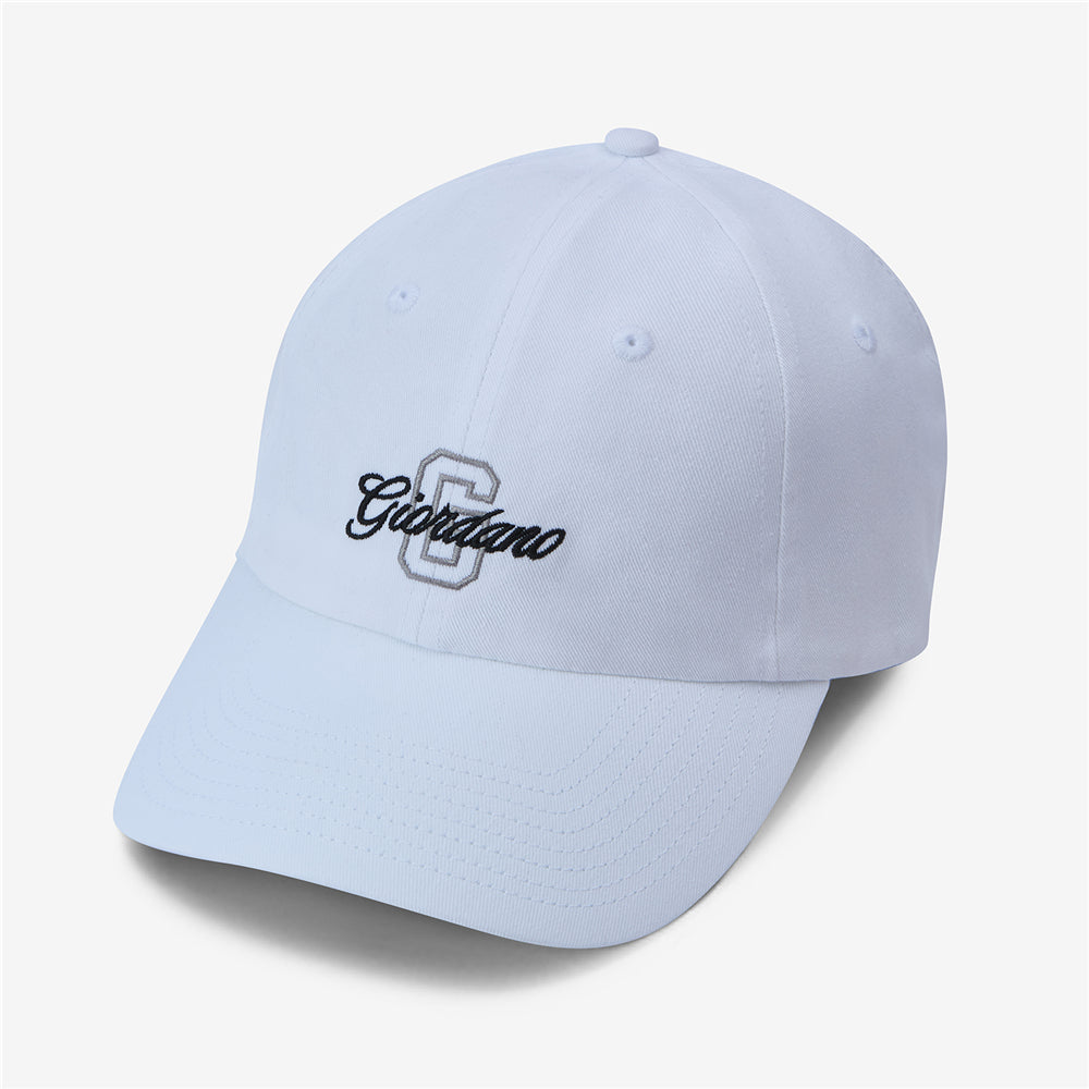 Unisex Cotton Twill Embroidered Signature Cap