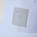 Unisex Cotton Rubber Badge Baseball Cap