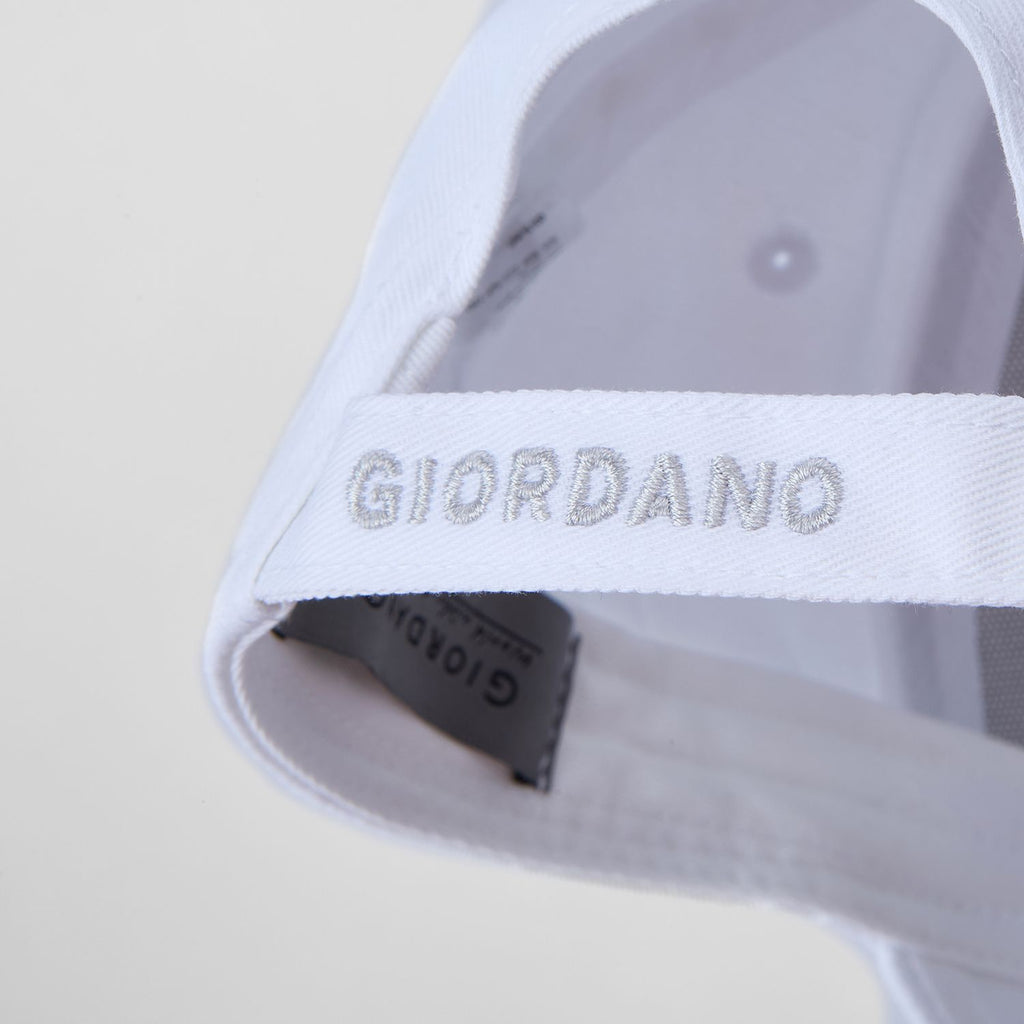 Unisex Cotton Rubber Badge Baseball Cap