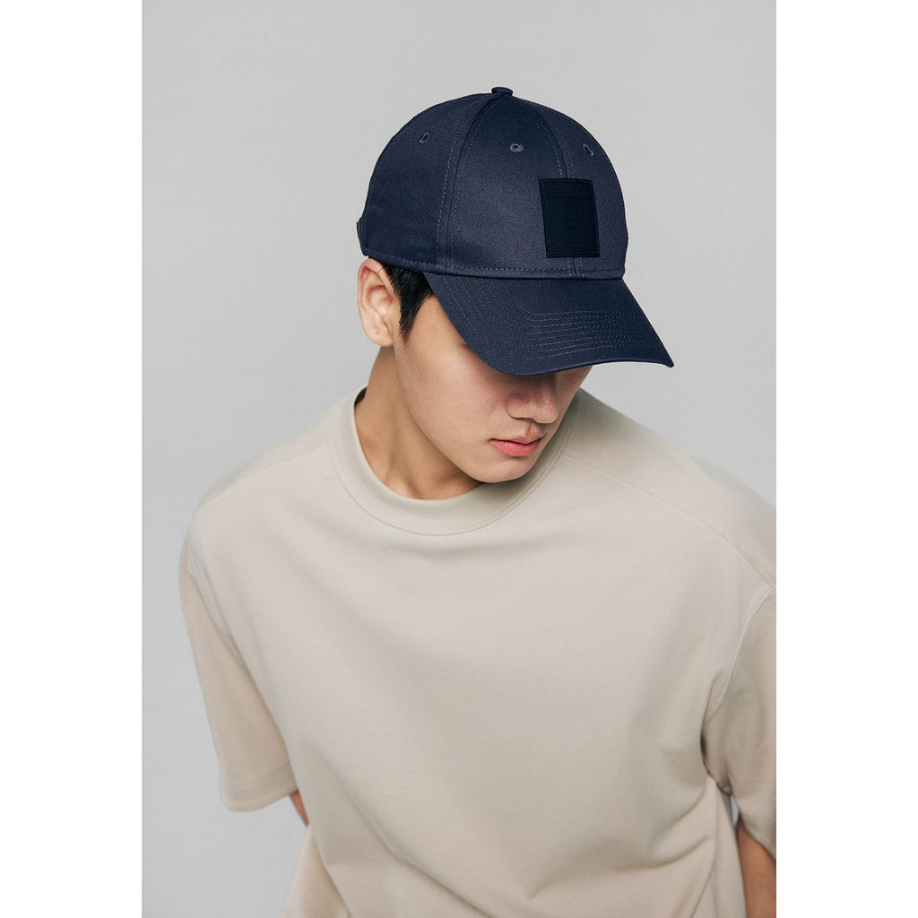 Unisex Cotton Rubber Badge Baseball Cap