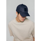 Unisex Cotton Rubber Badge Baseball Cap