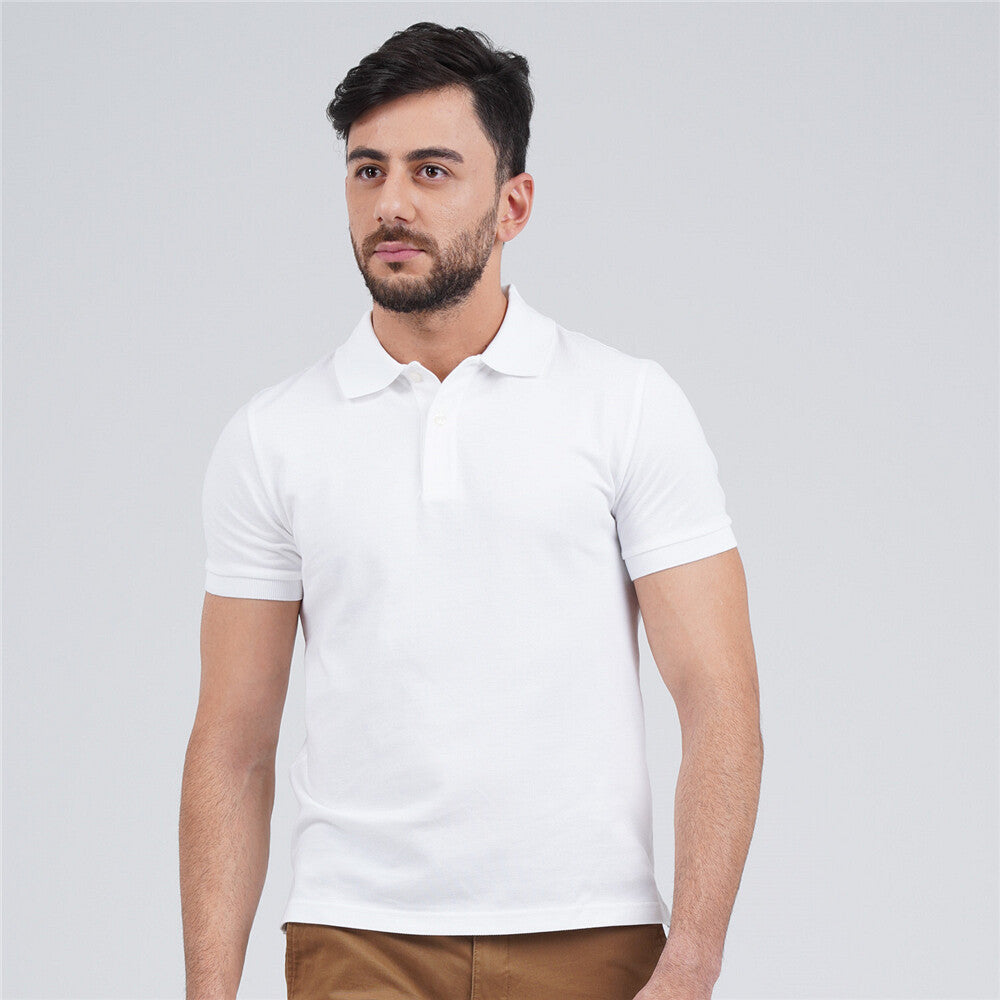 Men Solid Performance Polo