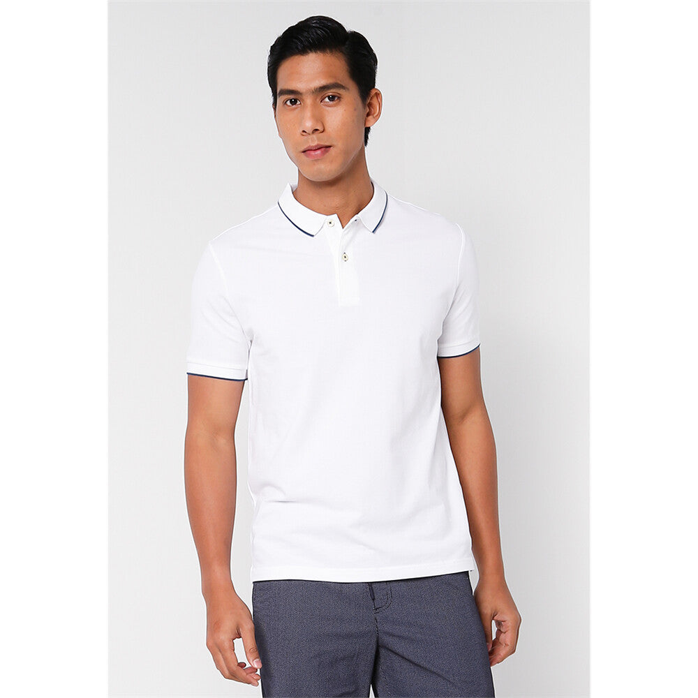 Men's Cotton Solid Polo