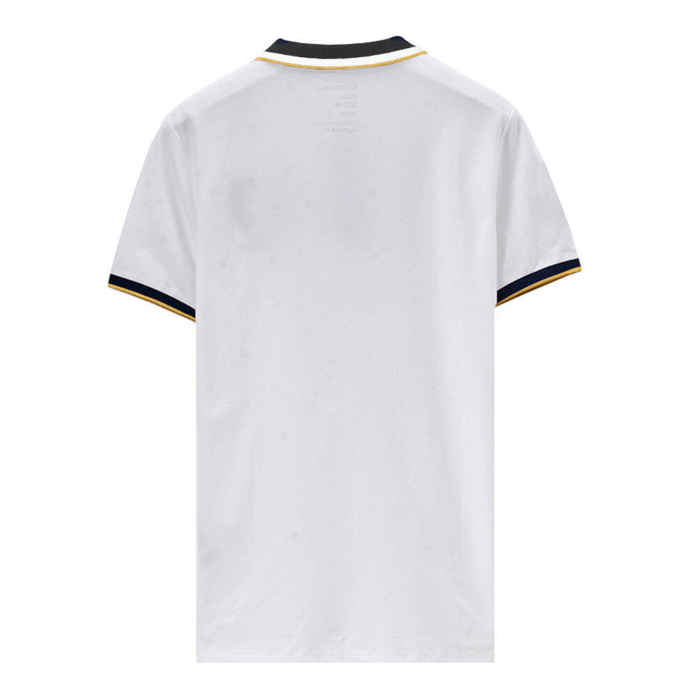 Men Deer Embroidery Polo