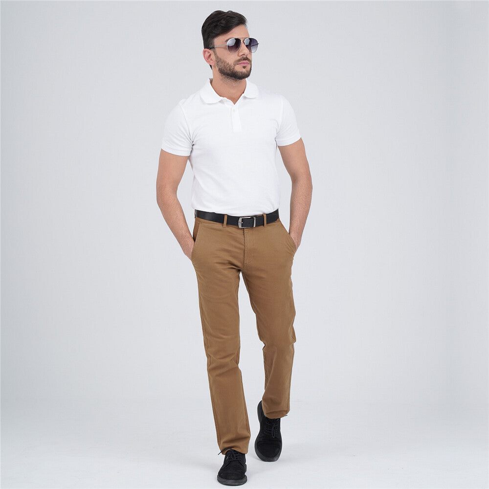 Men Solid Performance Polo