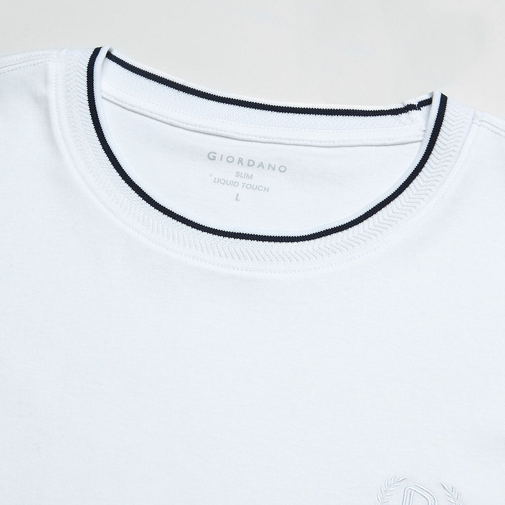 Men's Liquid Touch Relaxed Embroidered Tee