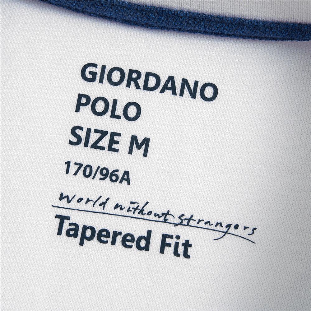 Men Solid Cvc Polo